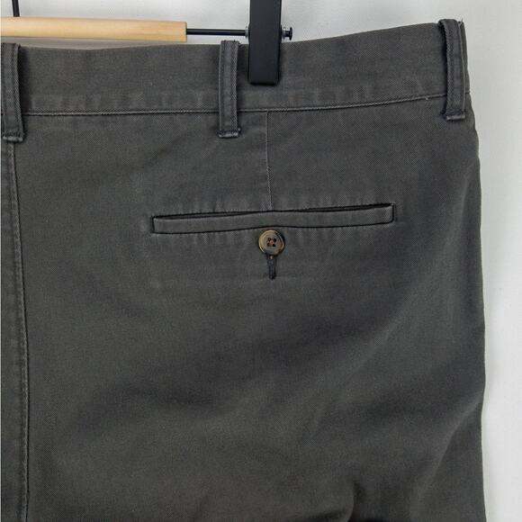 J. Crew Chinos Men's 38x32 (40x32) Slim-Fit Merchentile Flex Gray Flat Front - Picture 9 of 11